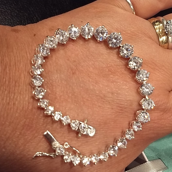 🔥FINALPRICE🔥Sterling.925.RJ.GrazianoCZ.bracelet - Picture 4 of 16